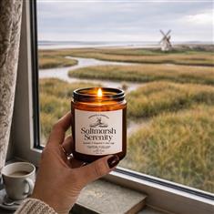 Saltmarsh Serenity Soy Wax Essential Oil Candle 